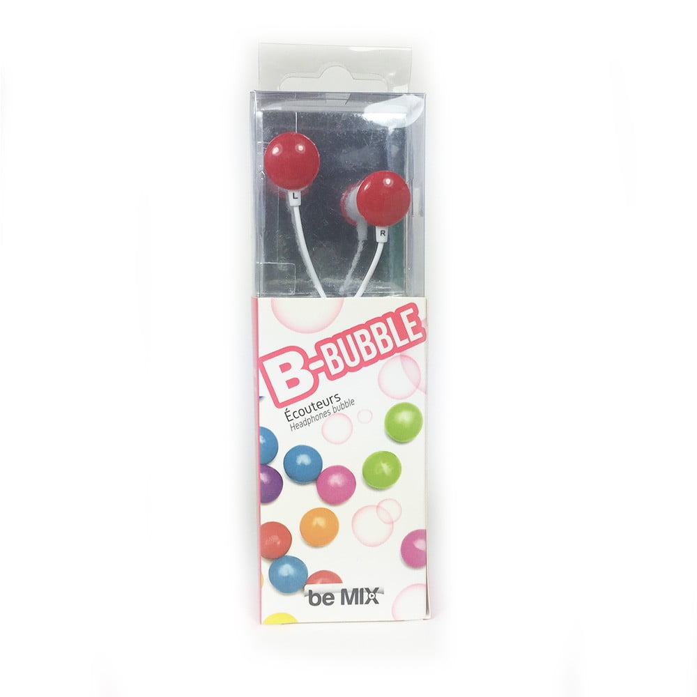Ecouteurs smarties rouge