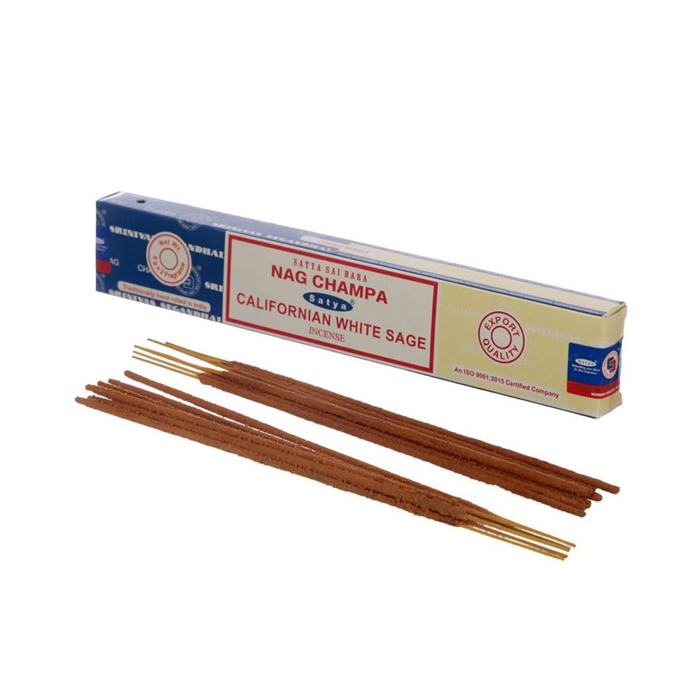 Encens Nag Champa Sauge blanche de Californie