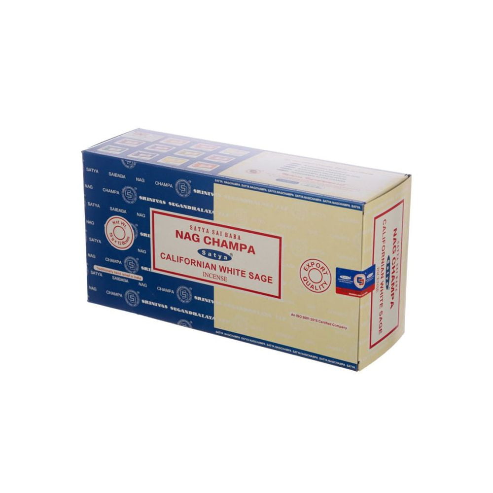 Encens Nag Champa Sauge blanche de Californie