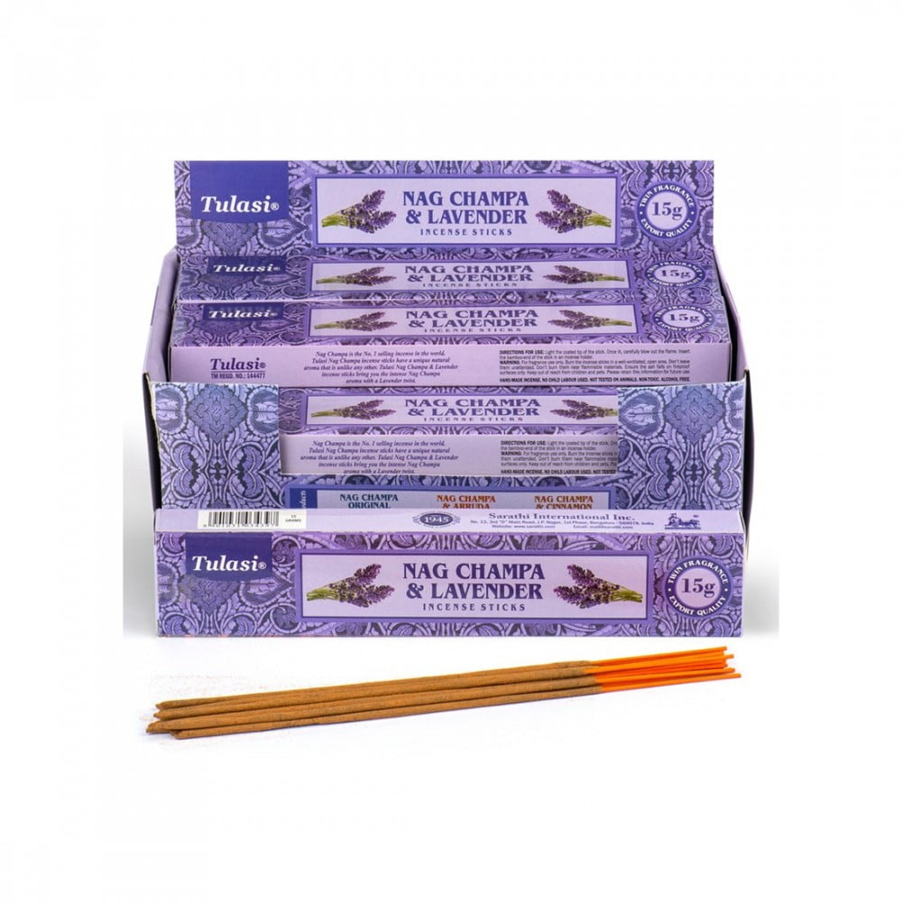 Encens Nag Champa Tulasi Lavender