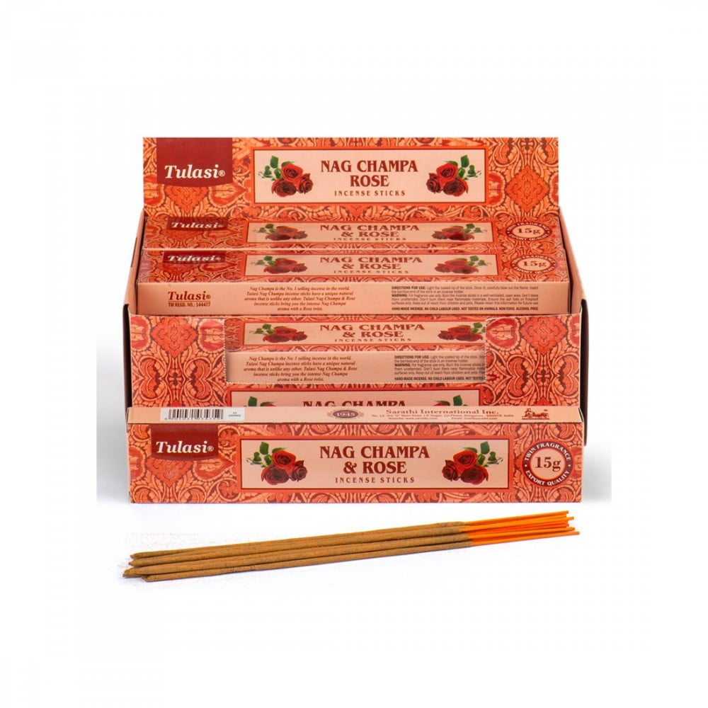 Encens Nag Champa Tulasi Rose