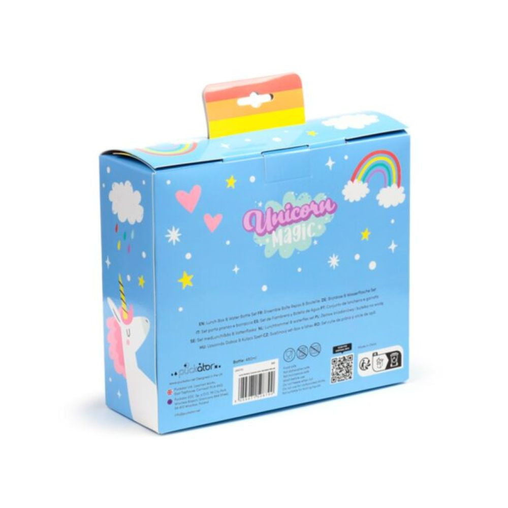 Ensemble boîte repas et gourde Unicorn Magic – Licorne