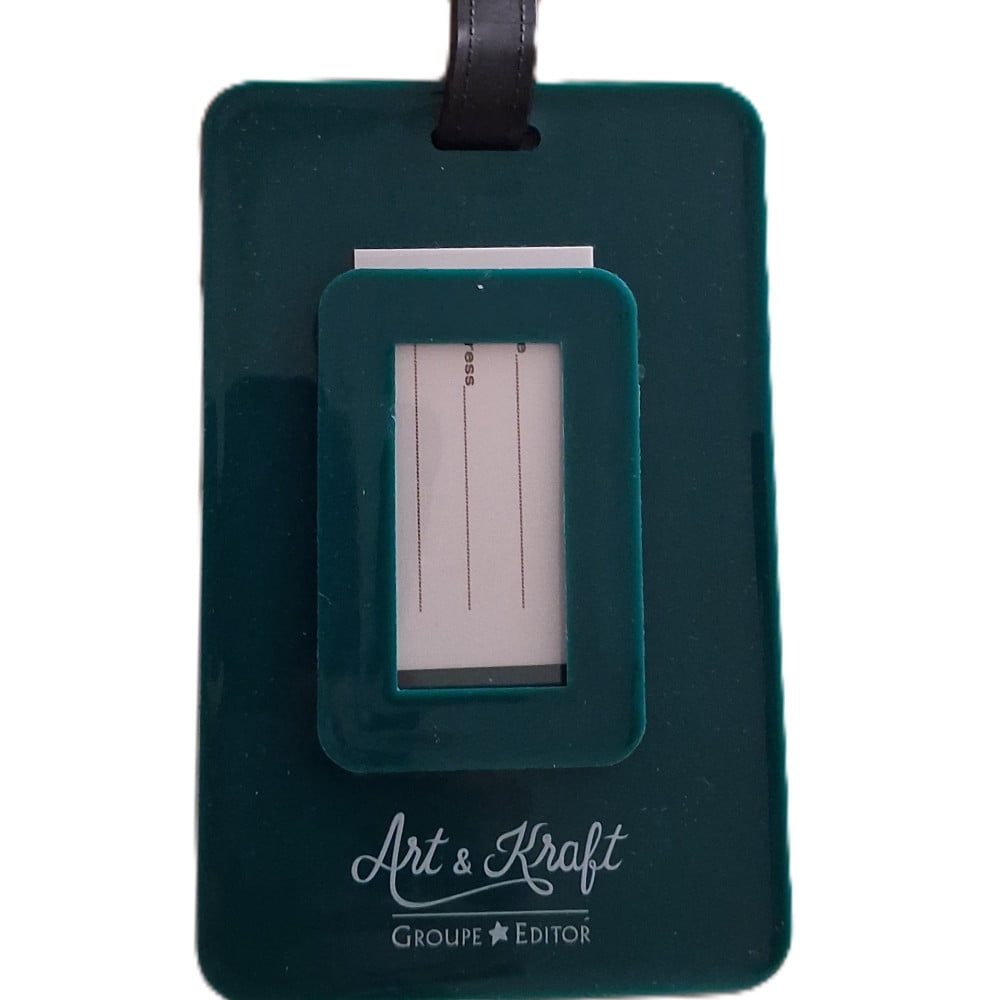 Étiquette bagage PREMIUM silicone « Panneaux de destination »