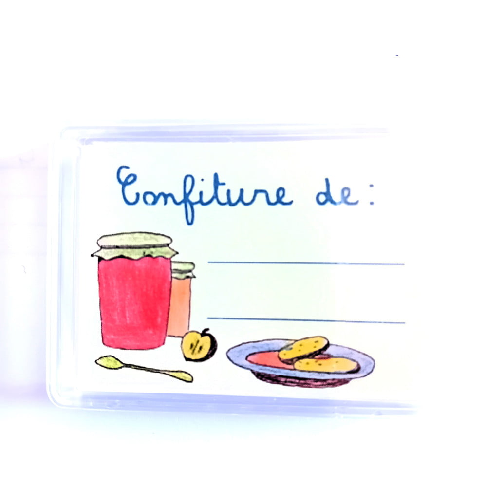 Etiquettes à confiture