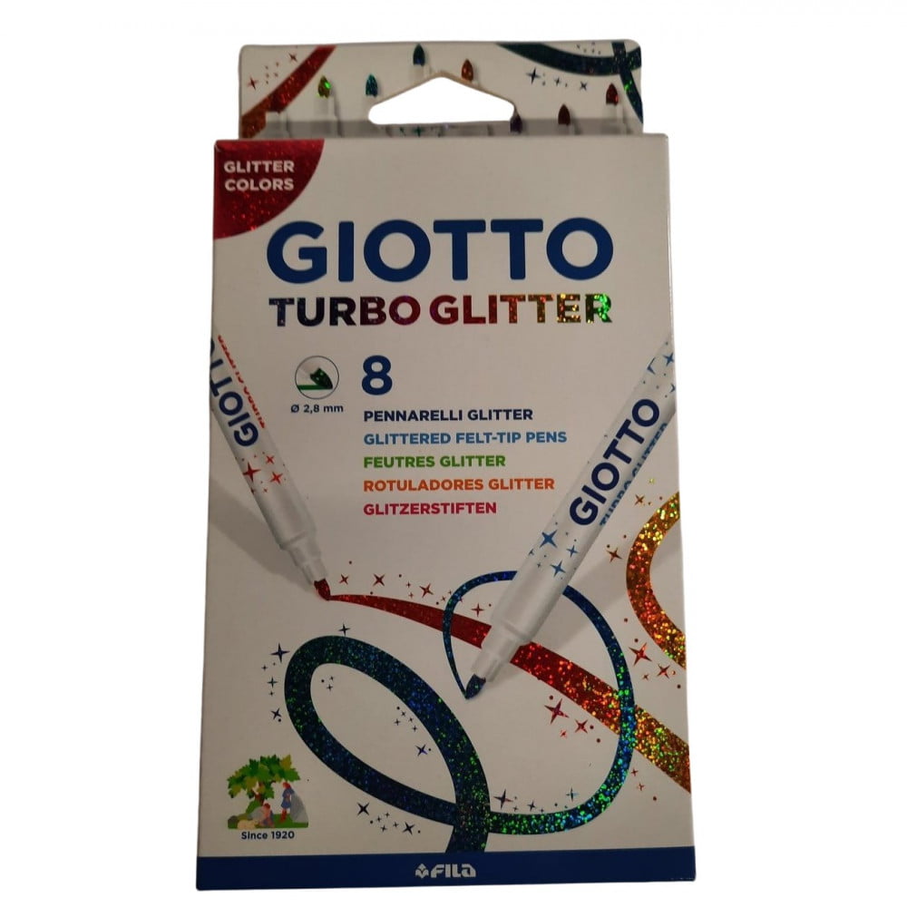 Feutres Giotto turbo glitter