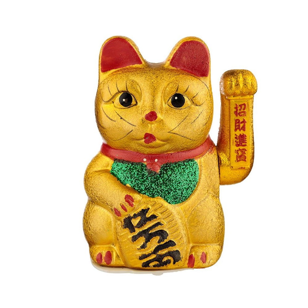 Figurine porte bonheur Maneki Neko 17 cm