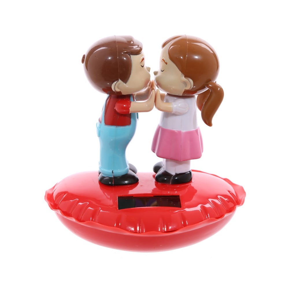 Figurine solaire Bisous