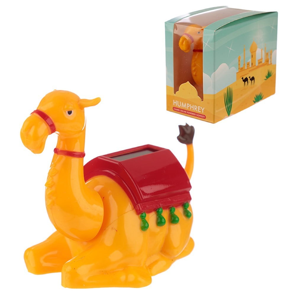 Figurine solaire chameau