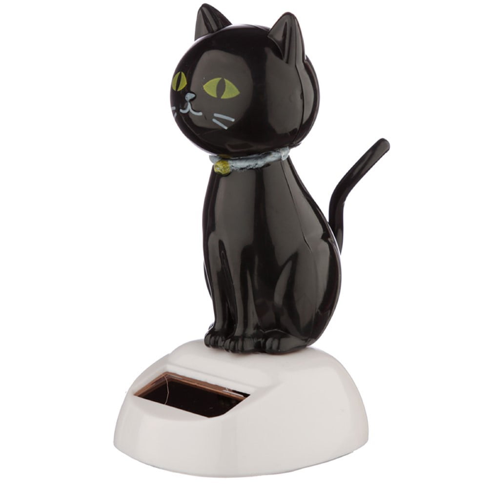 Figurine solaire Chat