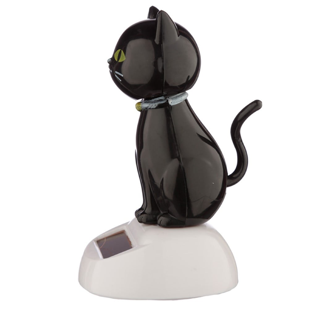 Figurine solaire Chat