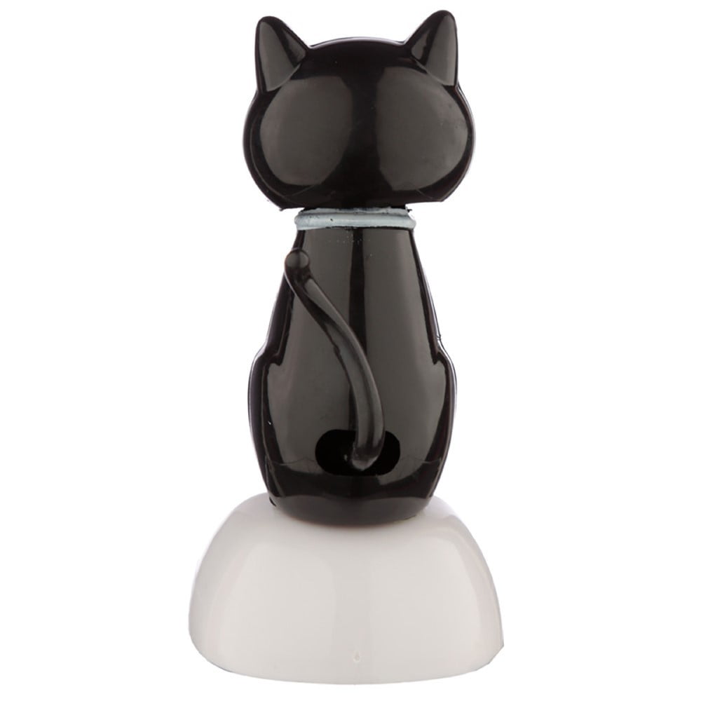 Figurine solaire Chat