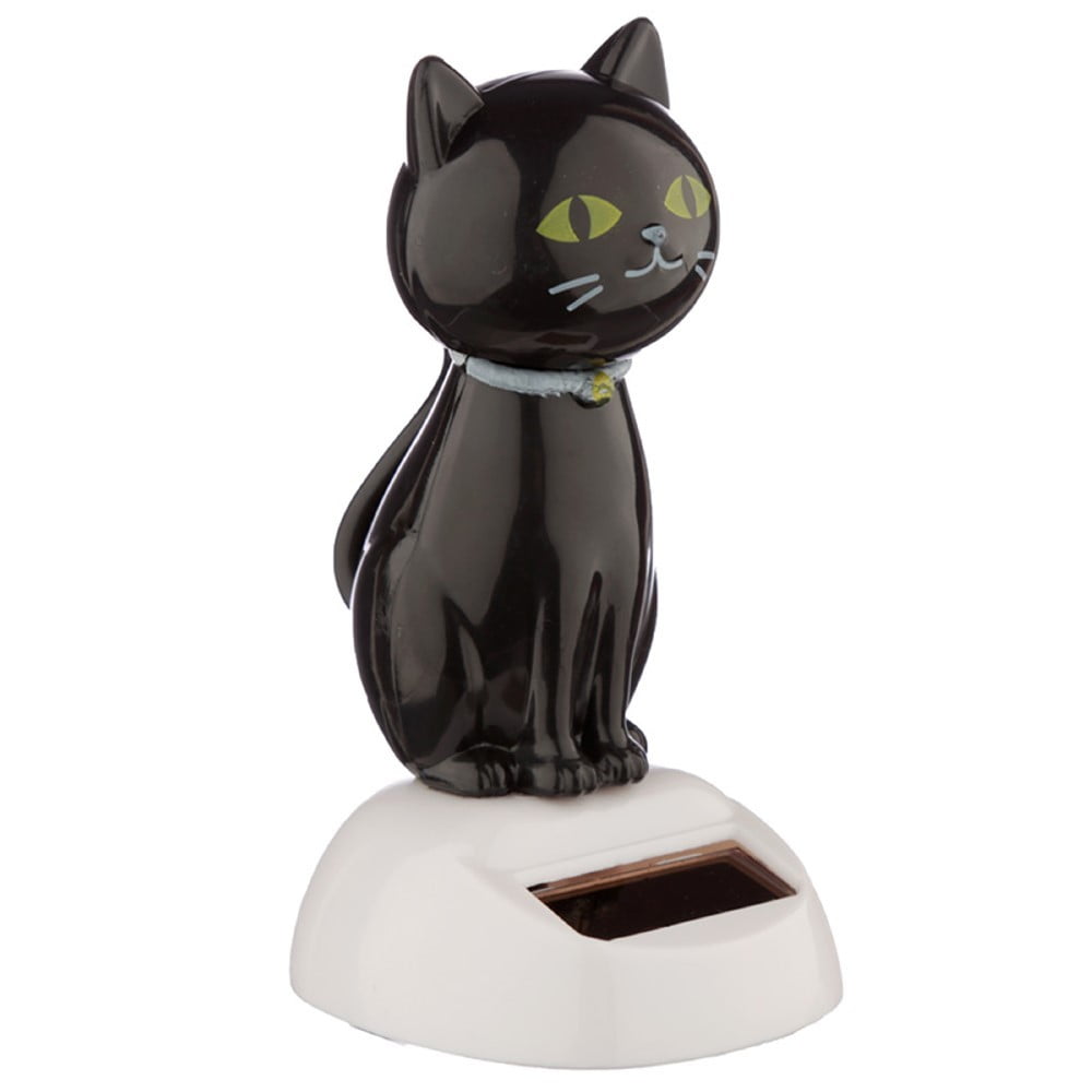 Figurine solaire Chat