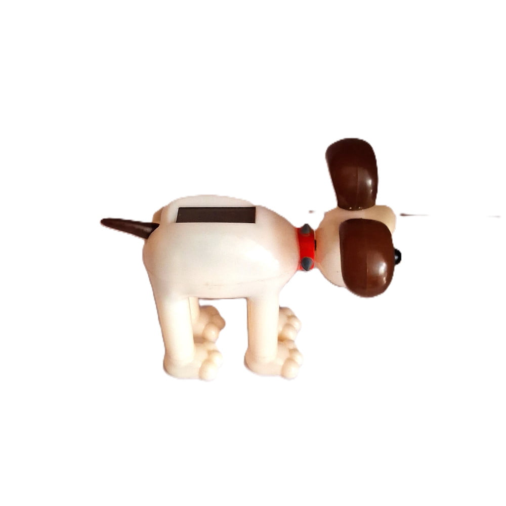 Figurine solaire chien Gromit