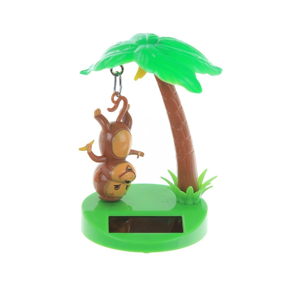 Figurine solaire cocotier