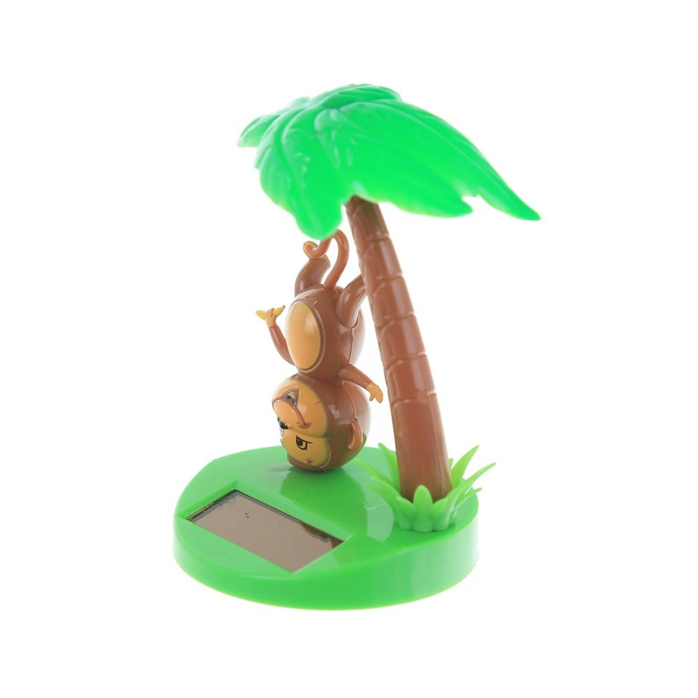 Figurine solaire cocotier