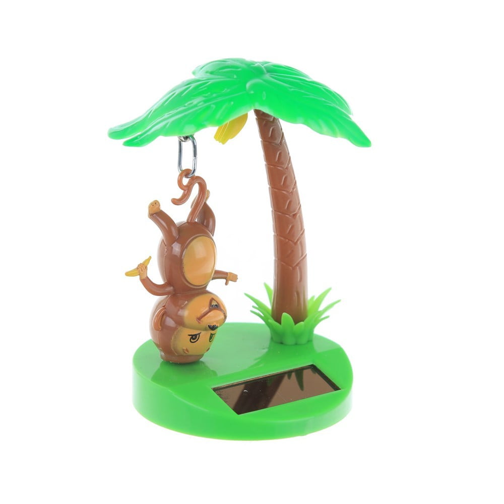 Figurine solaire cocotier