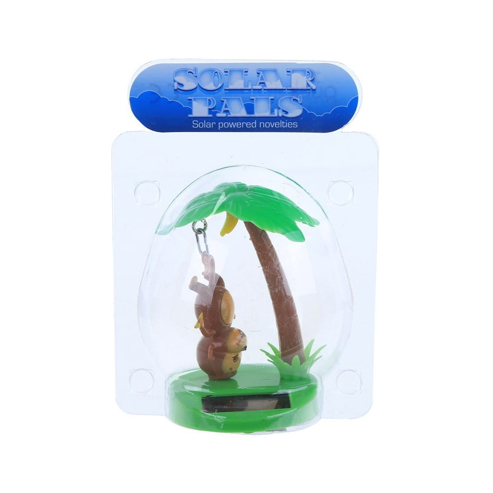 Figurine solaire cocotier