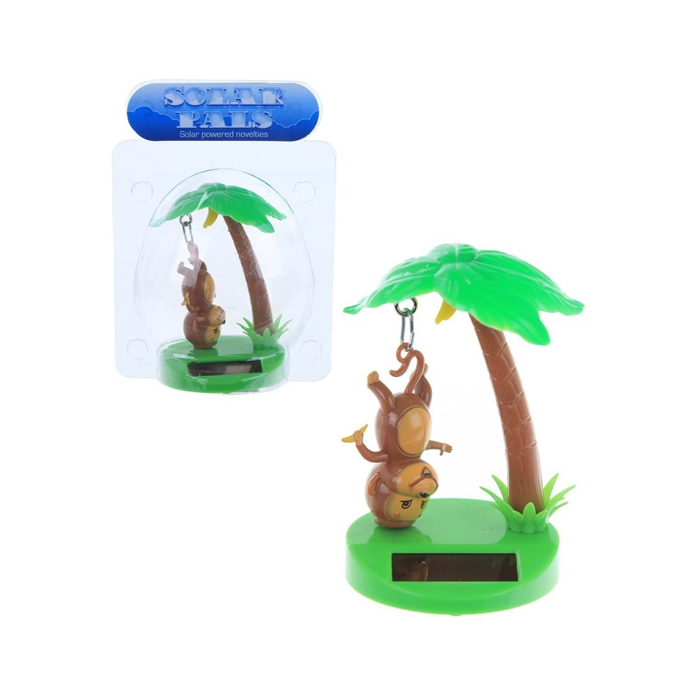 Figurine solaire cocotier