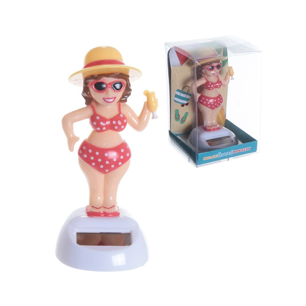 Figurine solaire Mer, plage & bikini