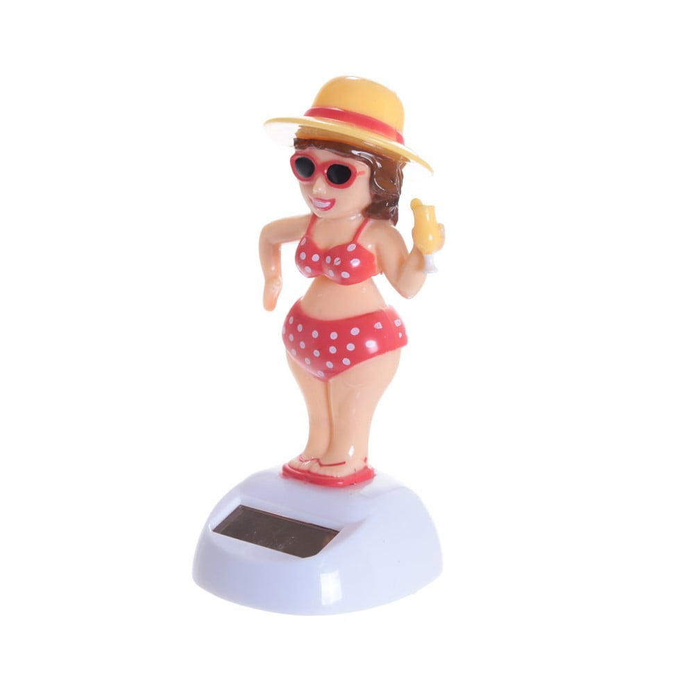 Figurine solaire Mer, plage & bikini