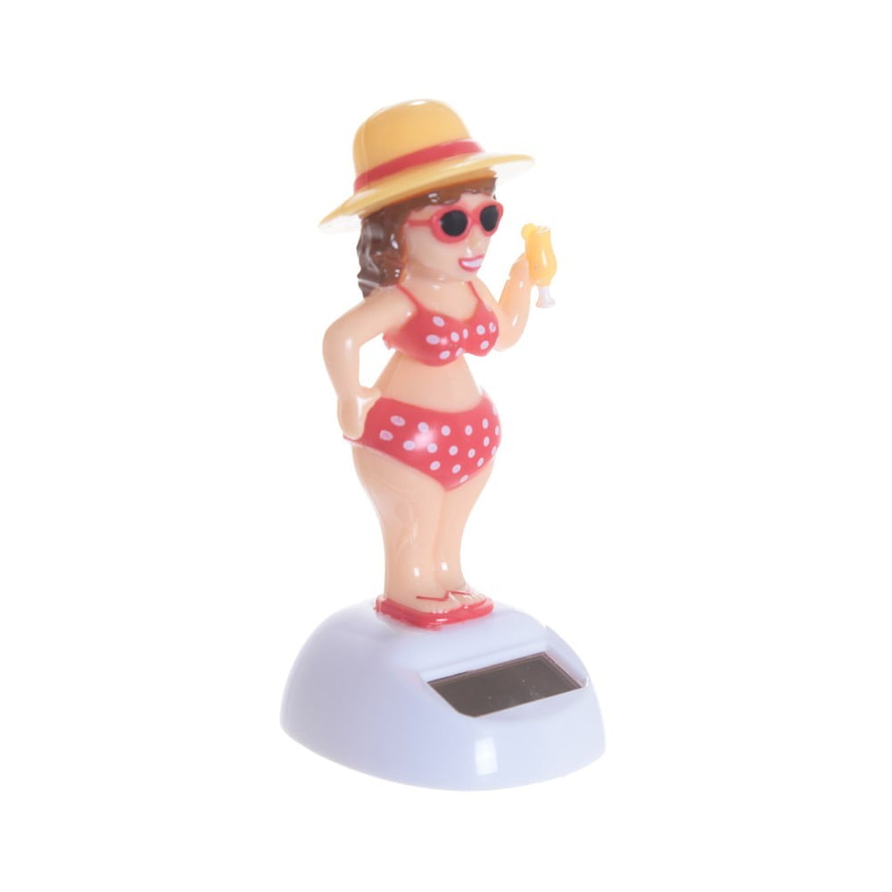 Figurine solaire Mer, plage & bikini
