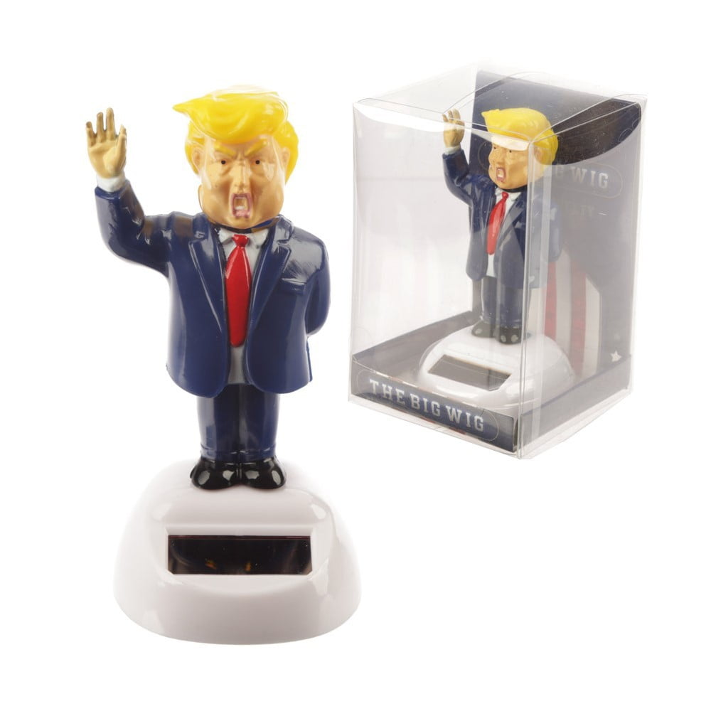 Figurine Solaire Donald Trump