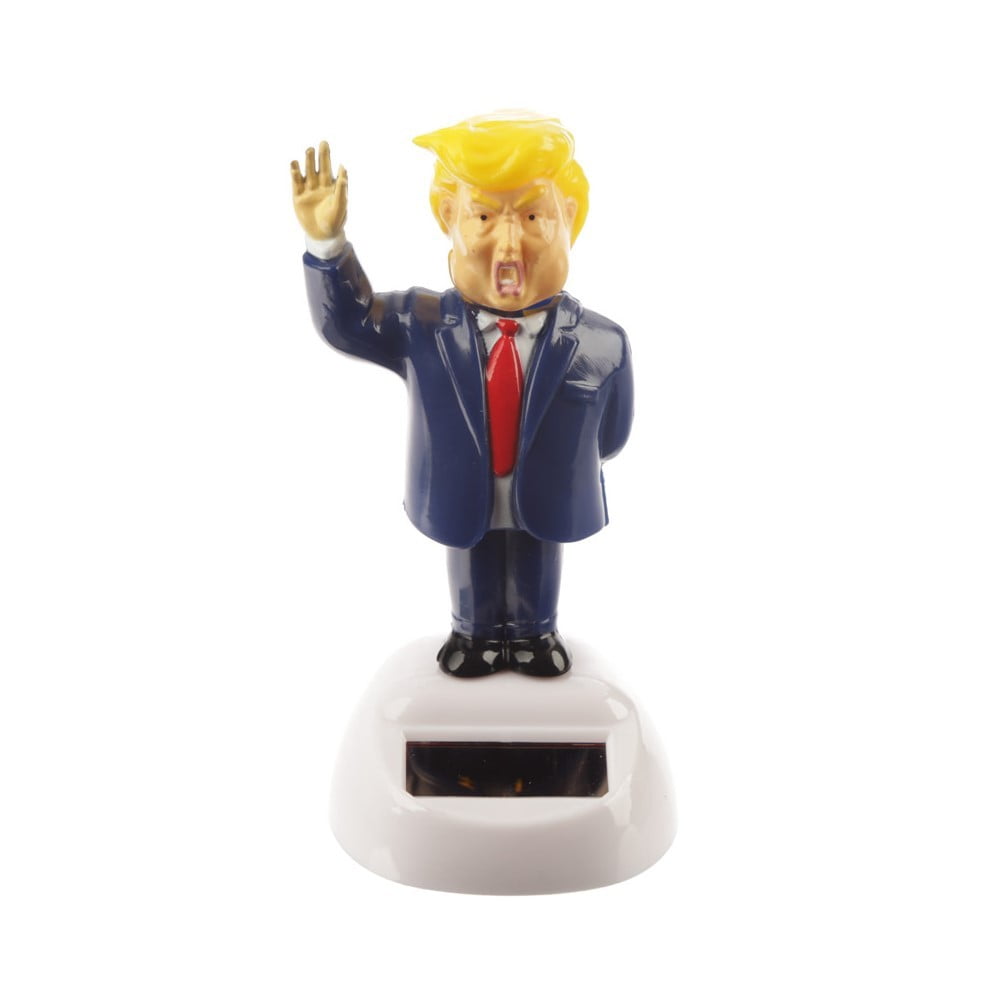 Figurine Solaire Donald Trump
