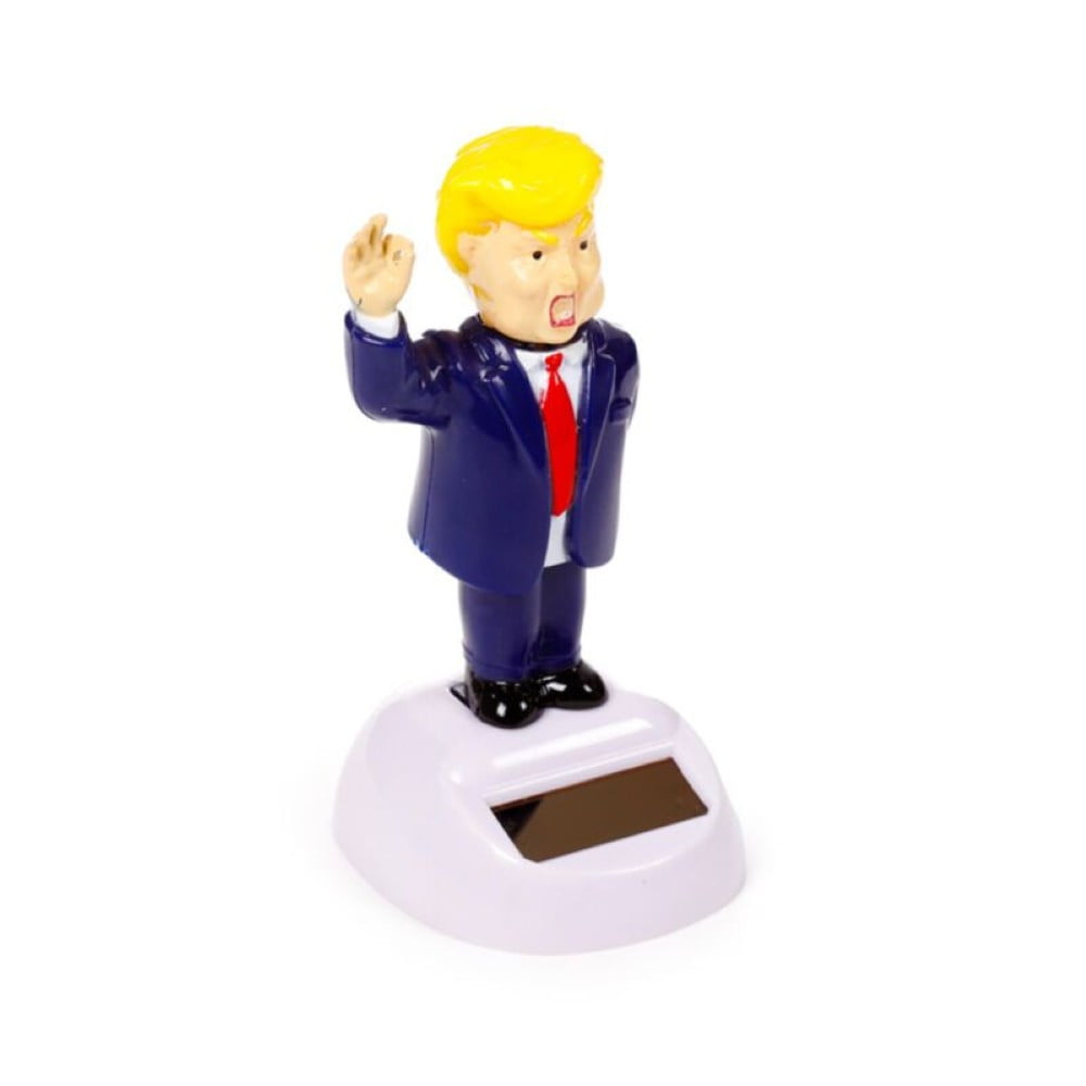 Figurine Solaire Donald Trump