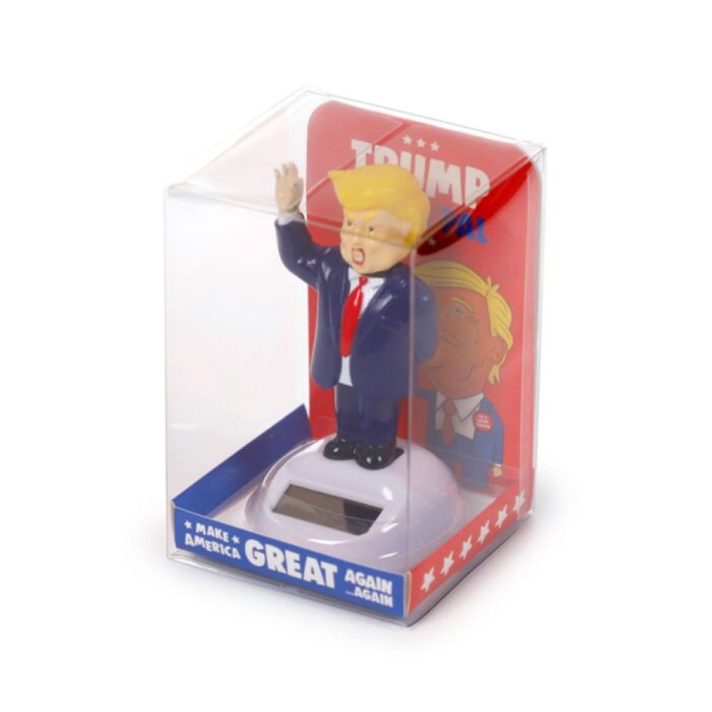 Figurine Solaire Donald Trump