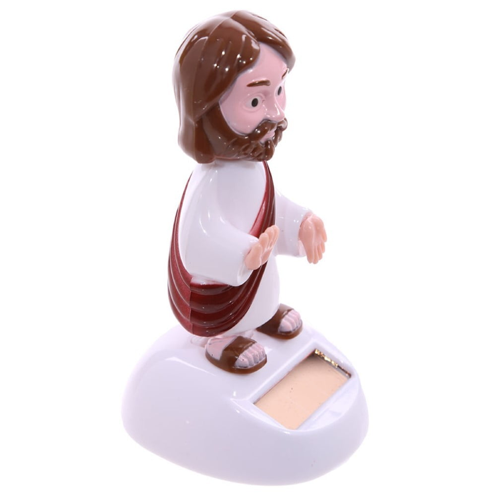 Figurine solaire Jesus