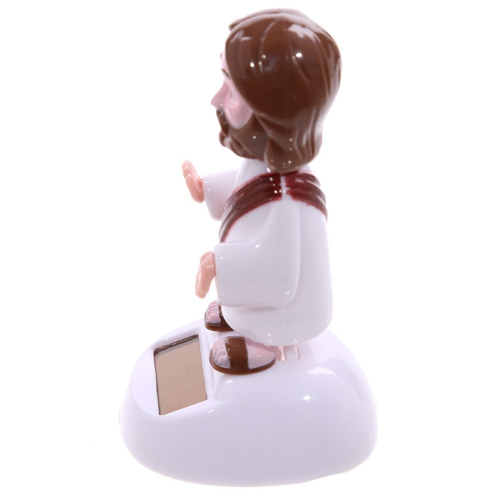 Figurine solaire Jesus