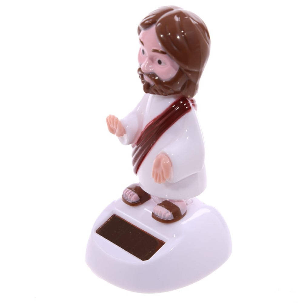 Figurine solaire Jesus