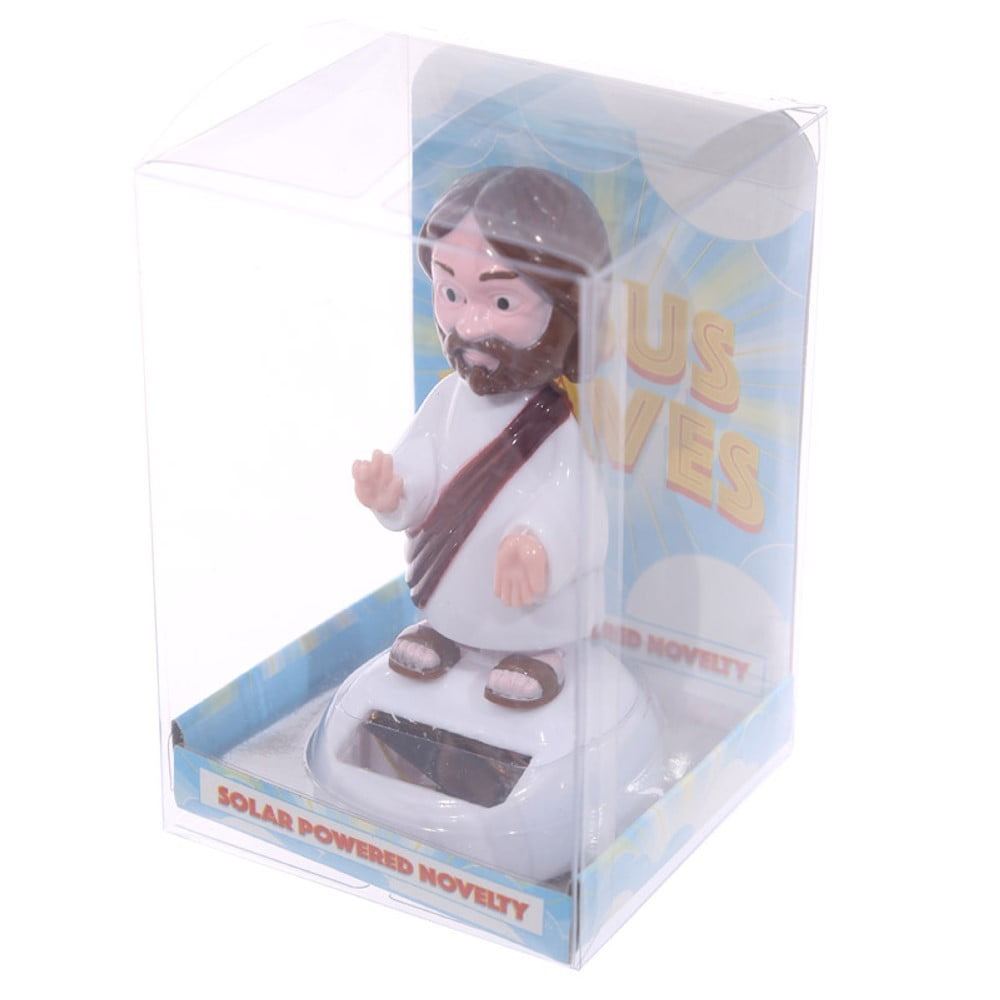 Figurine solaire Jesus