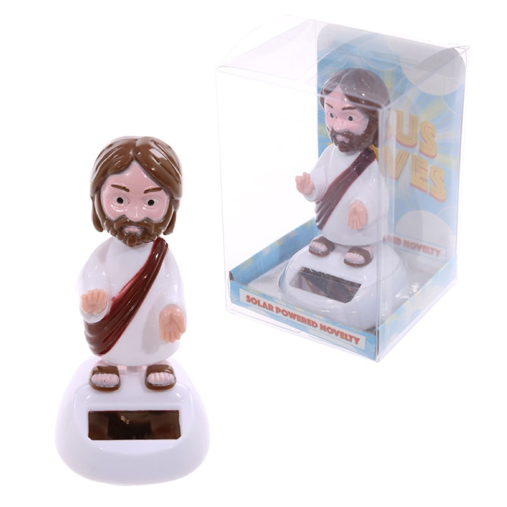 Figurine solaire Jesus