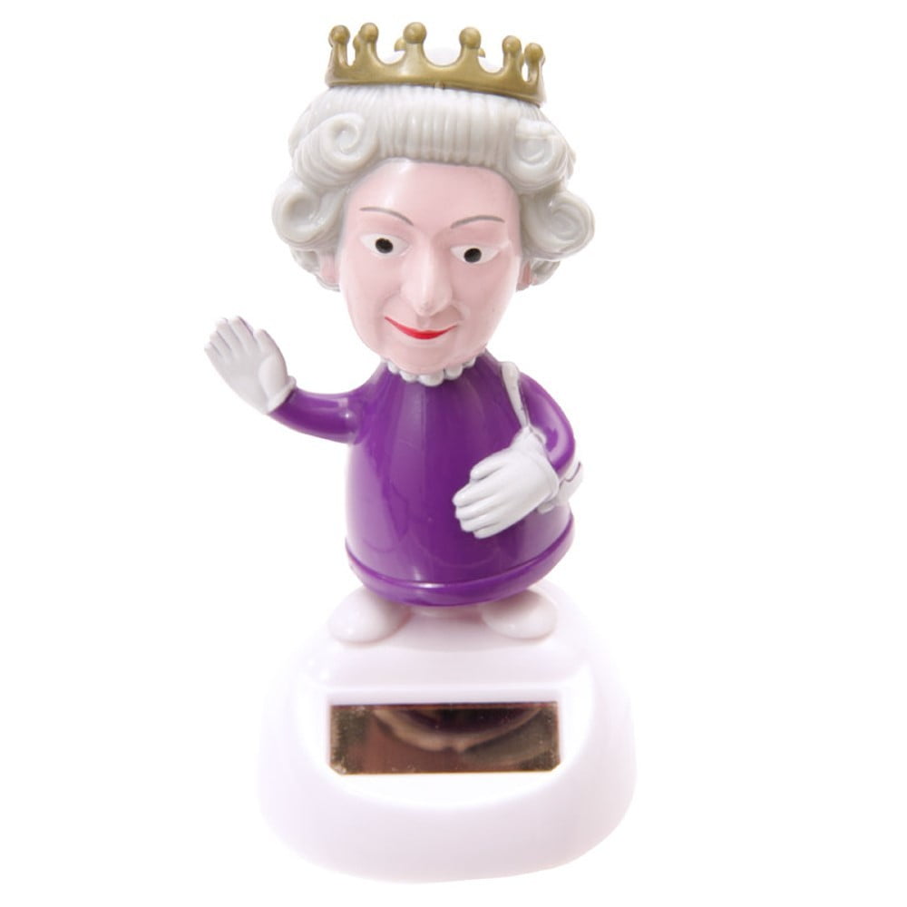Figurine solaire La Reine