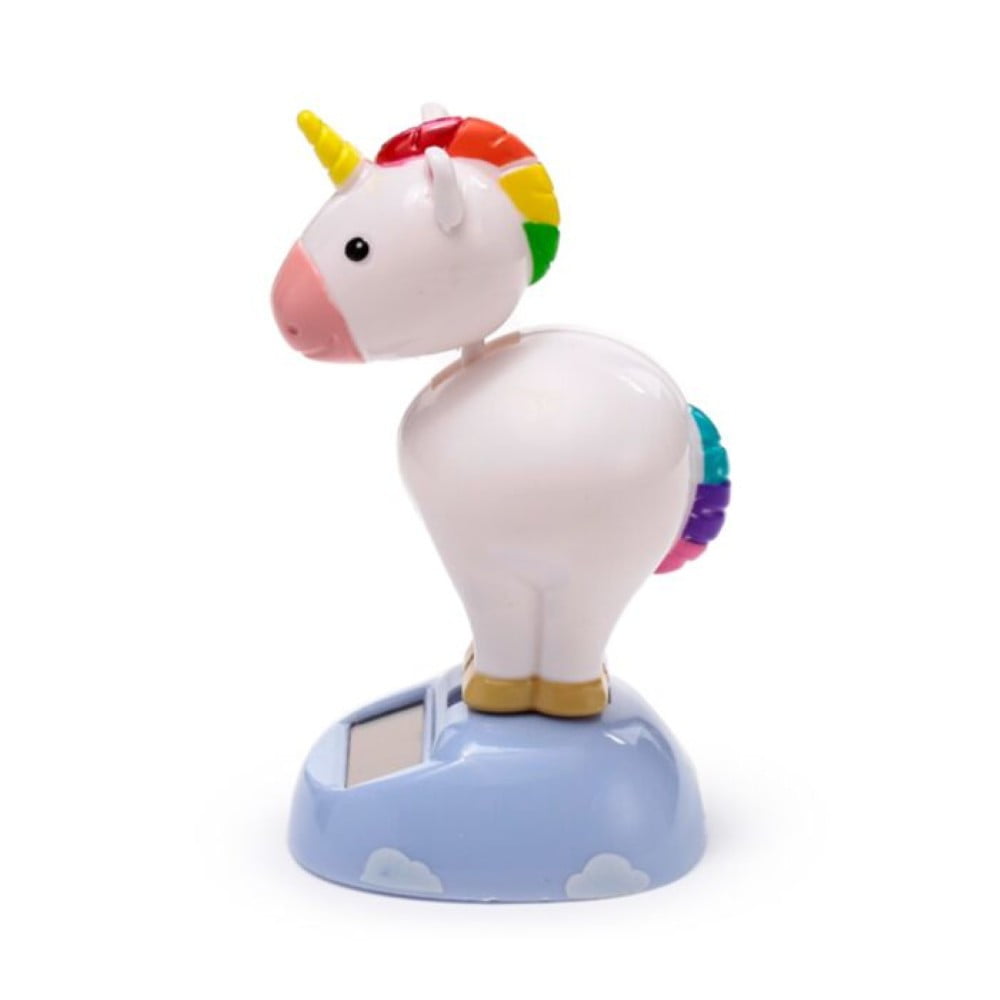 Figurine solaire Licorne enchantée