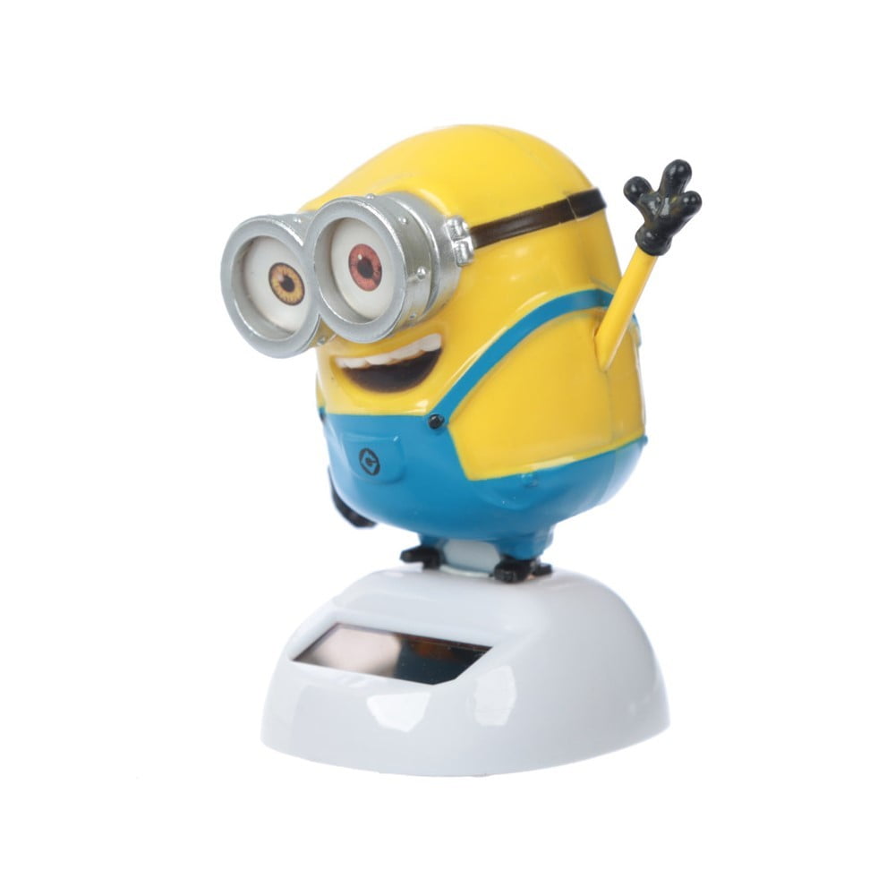 Figurine Mobile Solaire Minions Modèle 2 Bob Bureau Maison Déco Voiture 615 