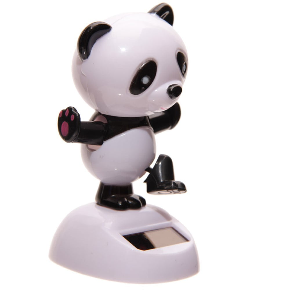 Figurine solaire Panda