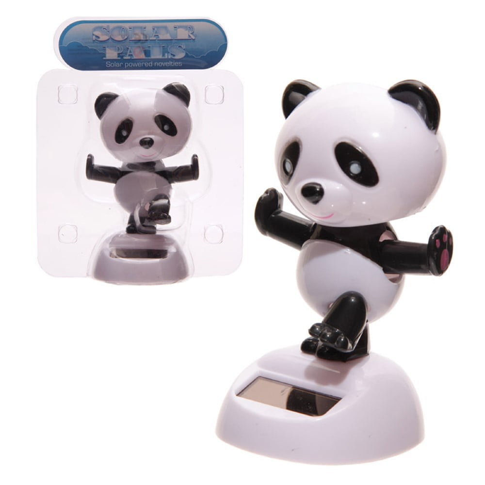 Figurine solaire Panda