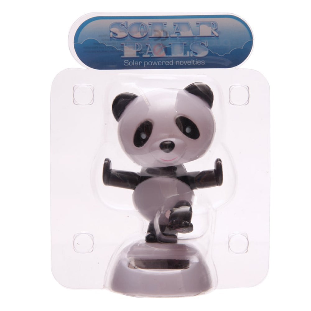 Figurine solaire Panda