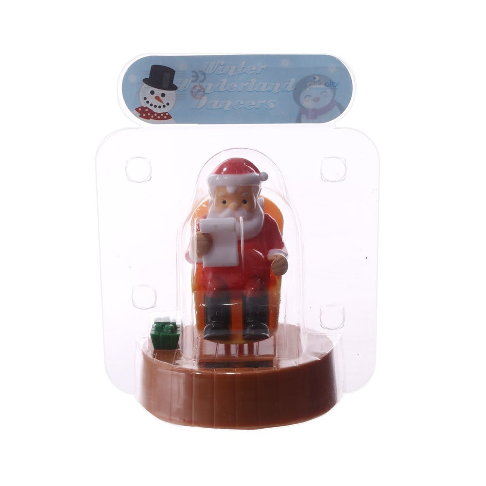 Figurine solaire Père Noël sur Chaise