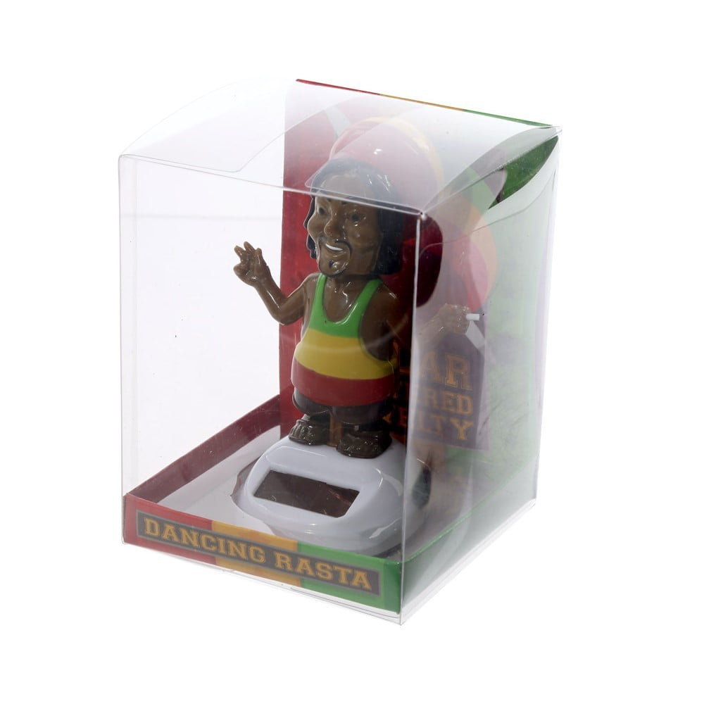 Figurine Solaire Rastaman