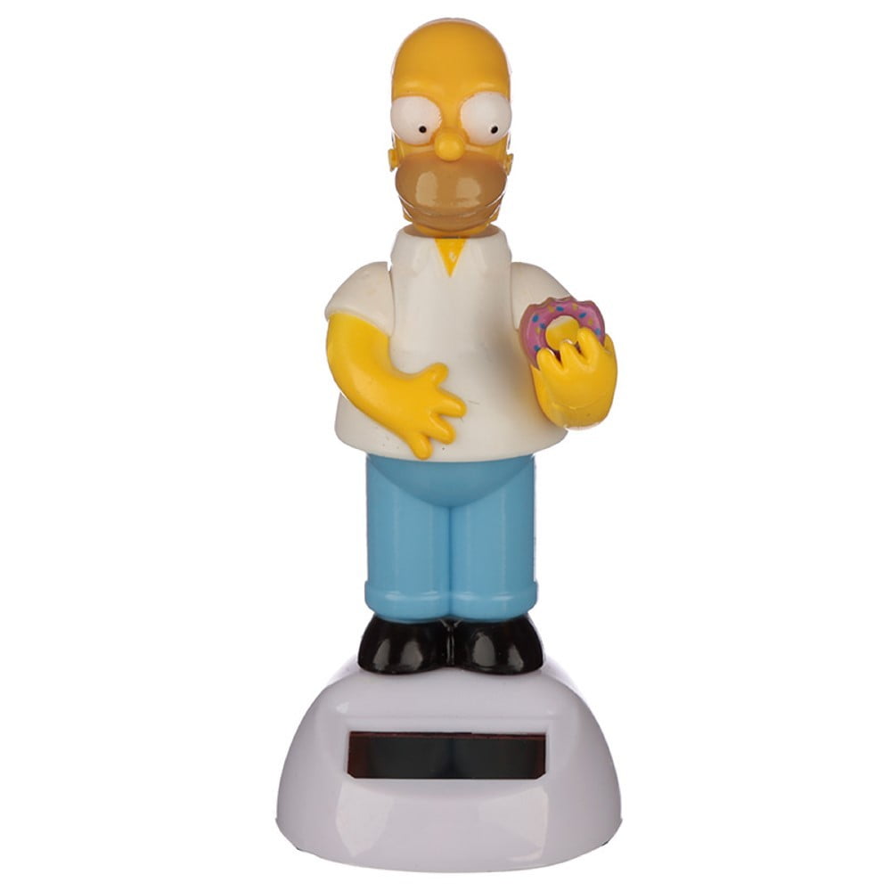 Figurine solaire Simpson