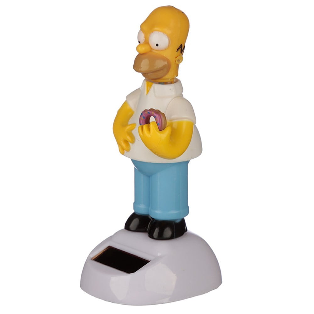 Figurine solaire Simpson