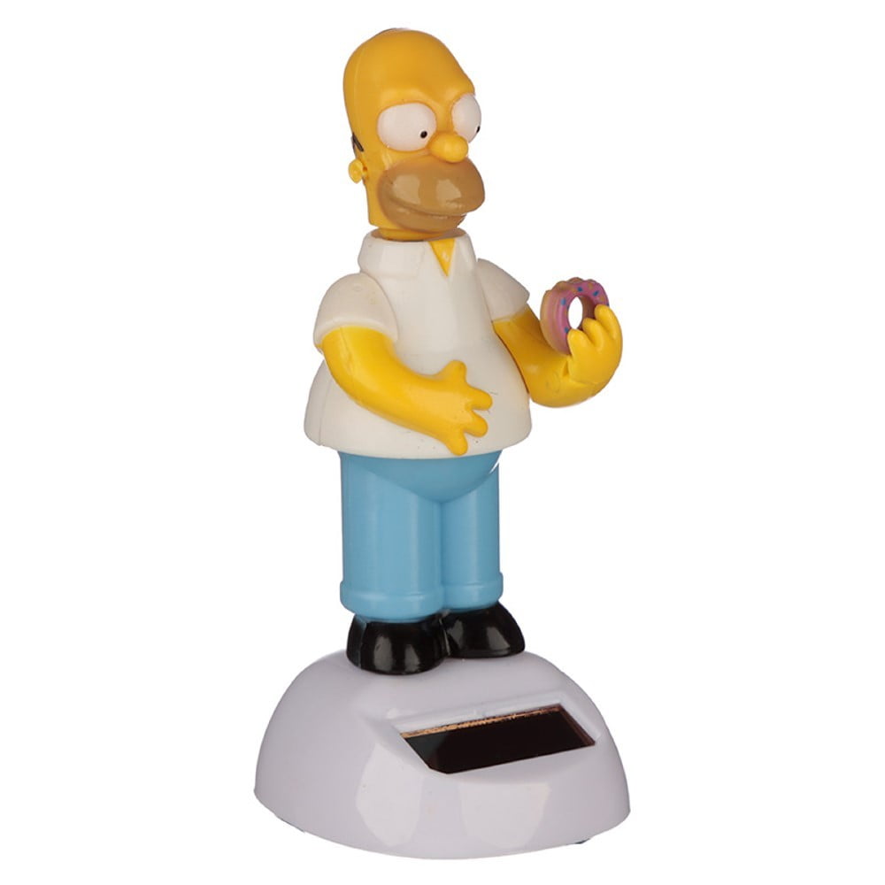 Figurine solaire Simpson