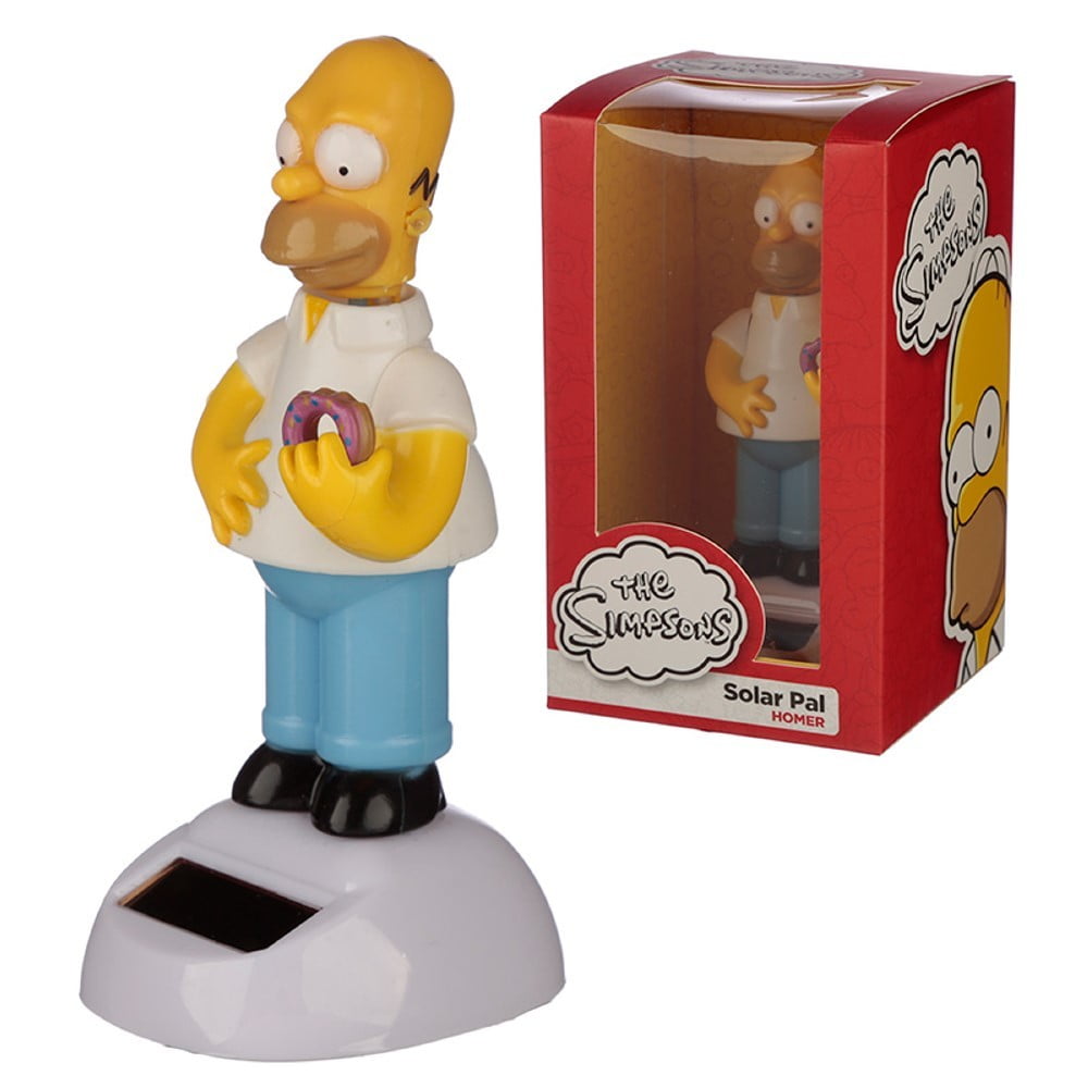 Figurine solaire Simpson
