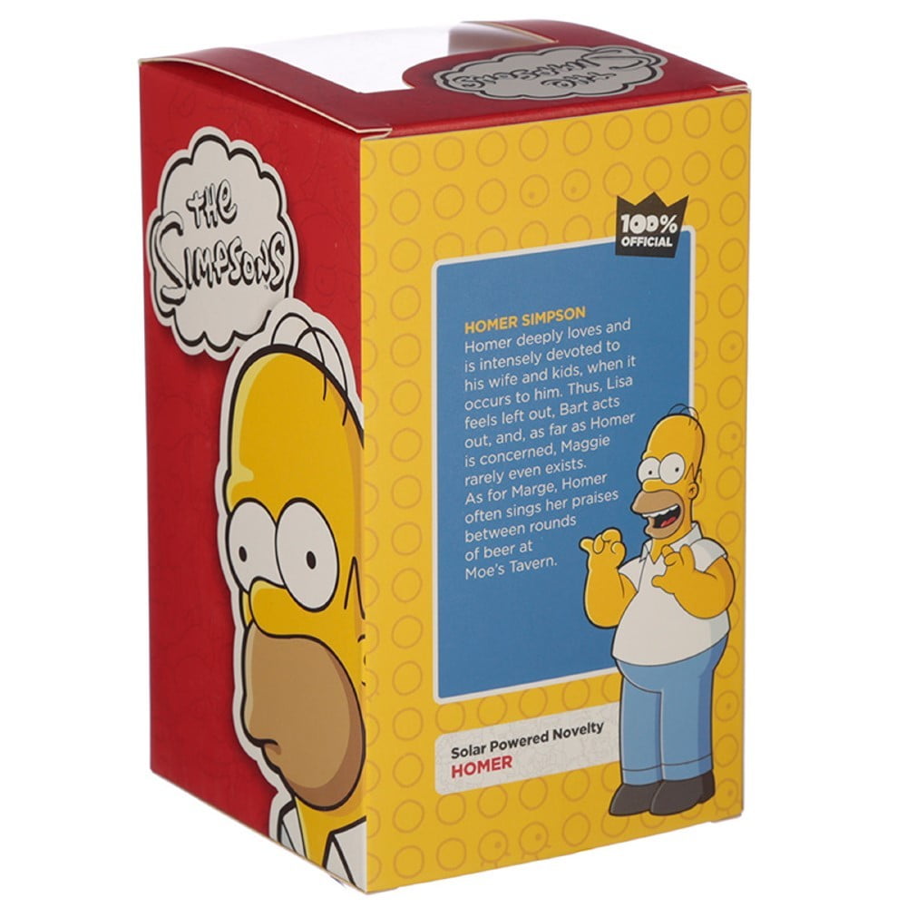 Figurine solaire Simpson