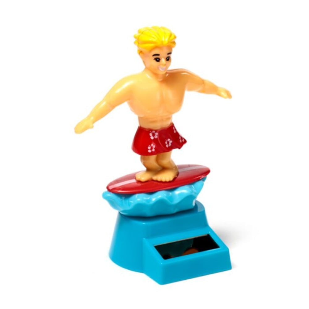 Figurine solaire Surfeur