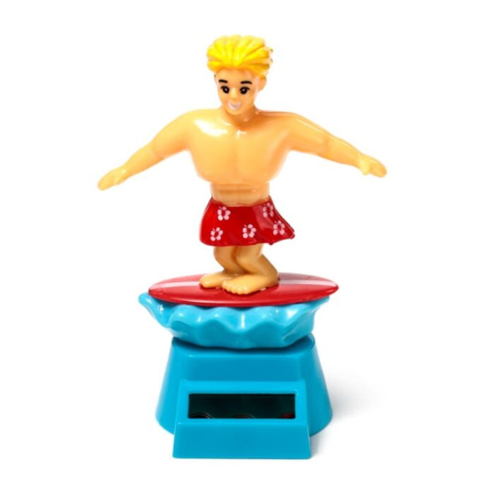 Figurine solaire Surfeur