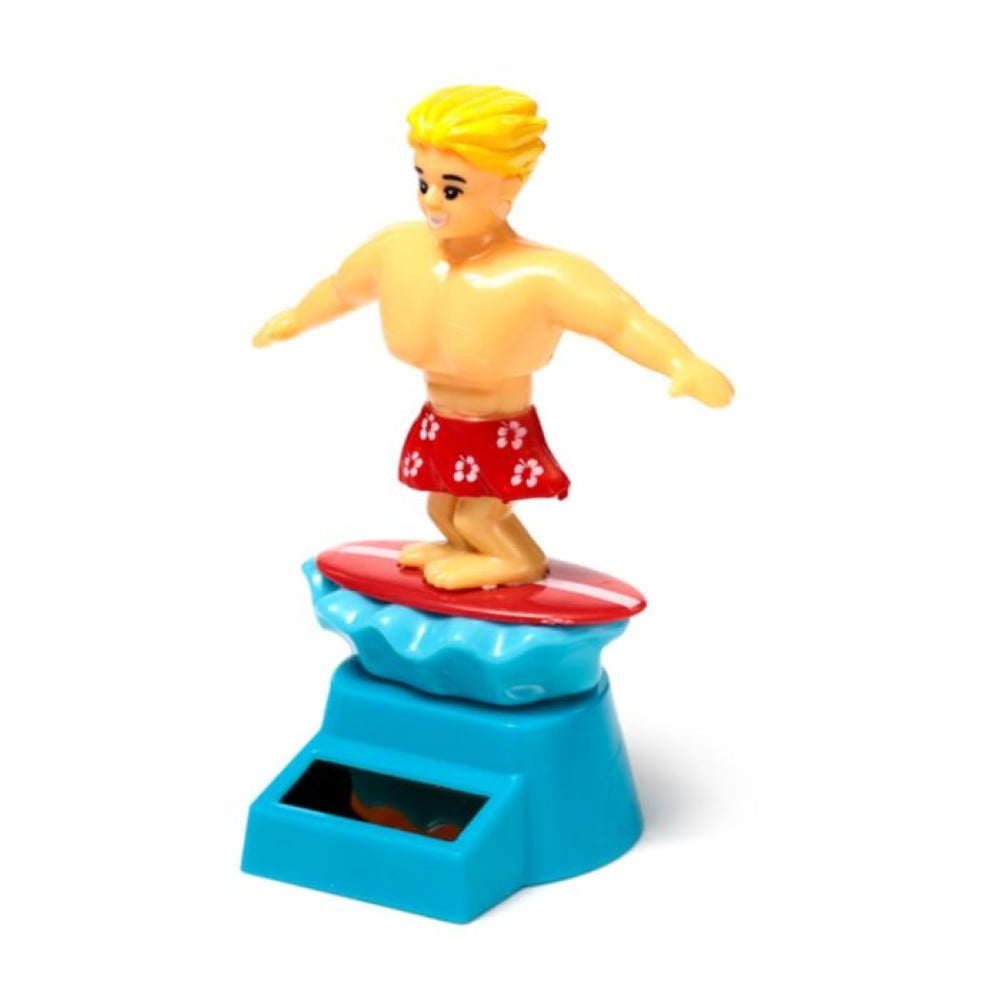 Figurine solaire Surfeur